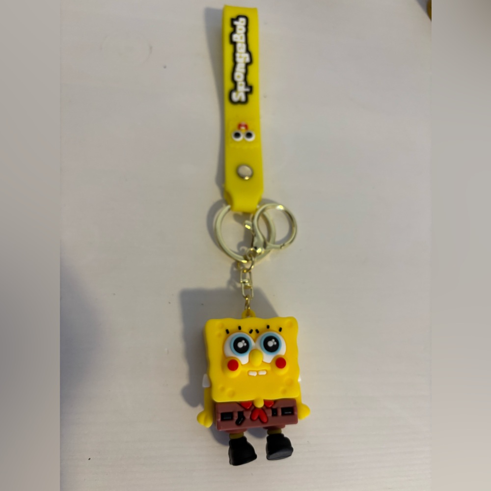 💥2 for $20, mix and match. NEW SpongeBob SquarePants Yellow Keychain
